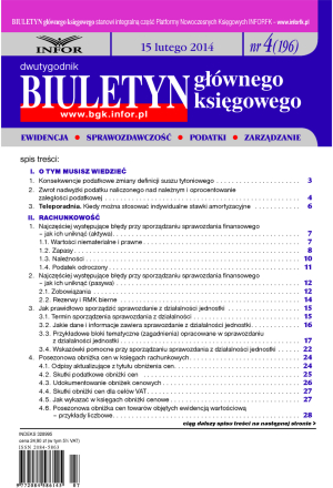 Biuletyn Głównego Księgowego