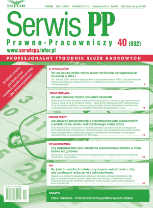 Serwis Prawno-Pracowniczy / Niezbędnik Kadrowo-Płacowy