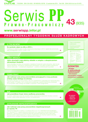 Serwis Prawno-Pracowniczy / Niezbędnik Kadrowo-Płacowy