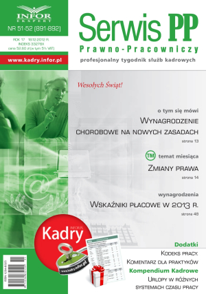 Serwis Prawno-Pracowniczy / Niezbędnik Kadrowo-Płacowy