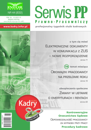 Serwis Prawno-Pracowniczy / Niezbędnik Kadrowo-Płacowy