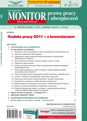 Monitor Prawa Pracy i Ubezpieczeń