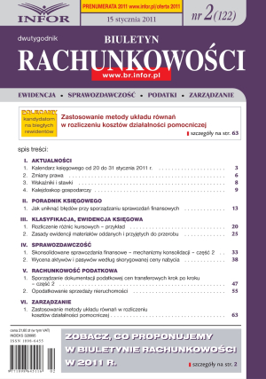 Biuletyn Rachunkowości