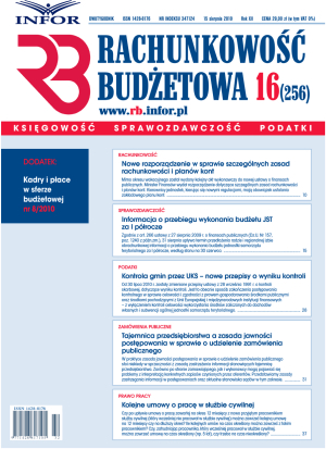 Rachunkowość Budżetowa