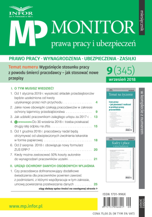 Monitor Prawa Pracy i Ubezpieczeń