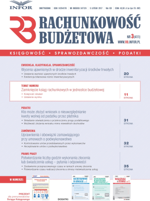 Rachunkowość Budżetowa