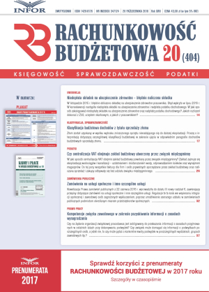 Rachunkowość Budżetowa