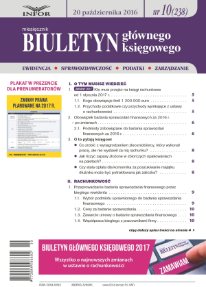 Biuletyn Głównego Księgowego