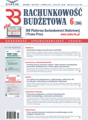 Rachunkowość Budżetowa