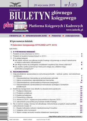 Biuletyn Głównego Księgowego