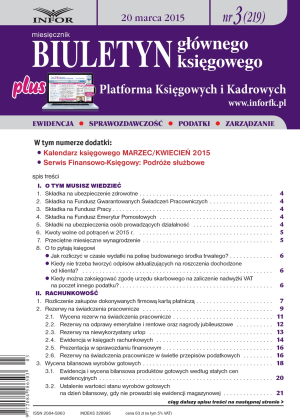 Biuletyn Głównego Księgowego