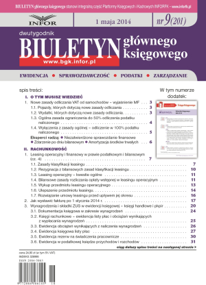 Biuletyn Głównego Księgowego