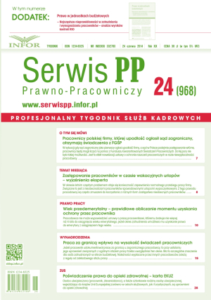 Serwis Prawno-Pracowniczy / Niezbędnik Kadrowo-Płacowy