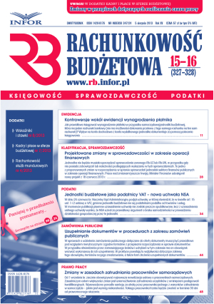 Rachunkowość Budżetowa