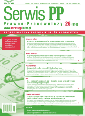Serwis Prawno-Pracowniczy / Niezbędnik Kadrowo-Płacowy
