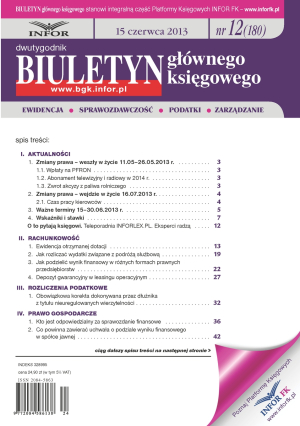 Biuletyn Głównego Księgowego