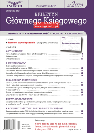 Biuletyn Głównego Księgowego