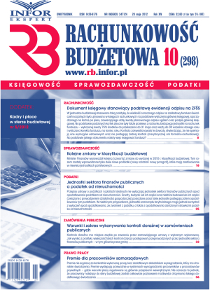 Rachunkowość Budżetowa