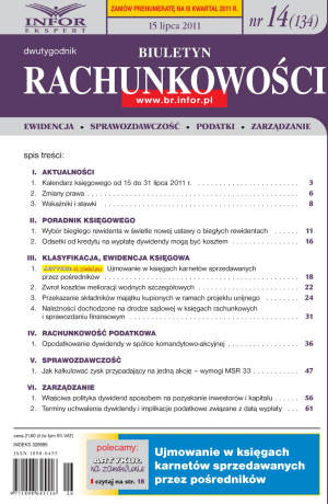 Biuletyn Rachunkowości