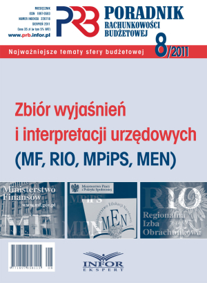 Poradnik Rachunkowości Budżetowej