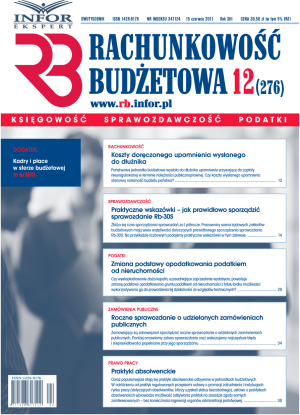 Rachunkowość Budżetowa