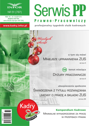 Serwis Prawno-Pracowniczy / Niezbędnik Kadrowo-Płacowy