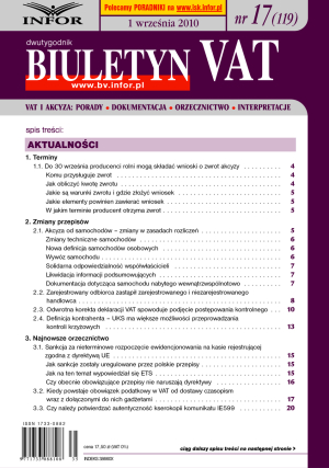 Biuletyn VAT