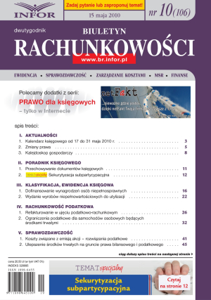 Biuletyn Rachunkowości