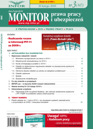 Monitor Prawa Pracy i Ubezpieczeń