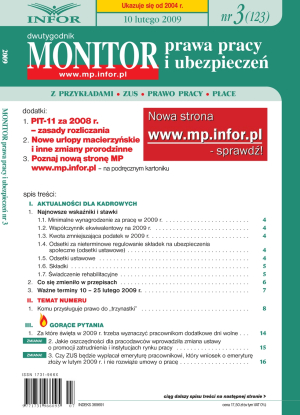 Monitor Prawa Pracy i Ubezpieczeń