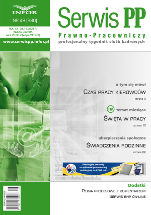 Serwis Prawno-Pracowniczy / Niezbędnik Kadrowo-Płacowy