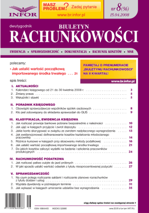 Biuletyn Rachunkowości