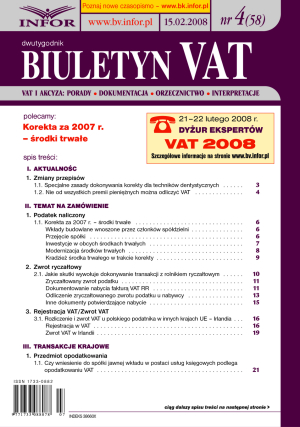Biuletyn VAT