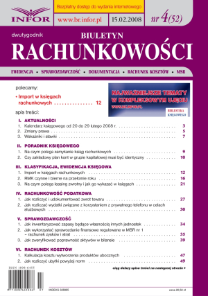 Biuletyn Rachunkowości