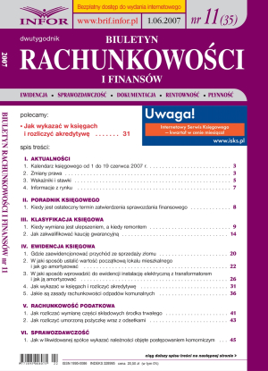 Biuletyn Rachunkowości i Finansów