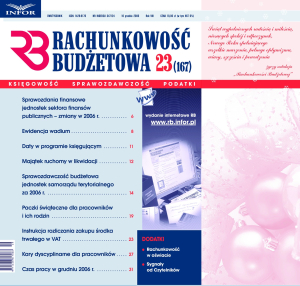 Rachunkowość Budżetowa