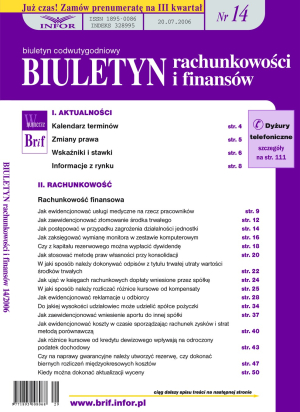 Biuletyn Rachunkowości i Finansów