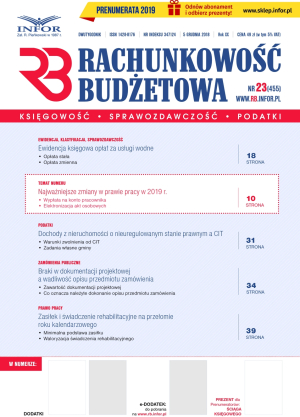 Rachunkowość Budżetowa