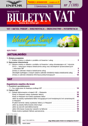 Biuletyn VAT