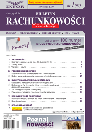 Biuletyn Rachunkowości