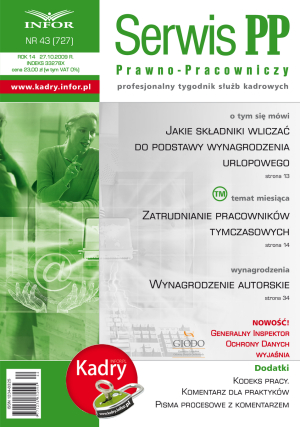 Serwis Prawno-Pracowniczy / Niezbędnik Kadrowo-Płacowy
