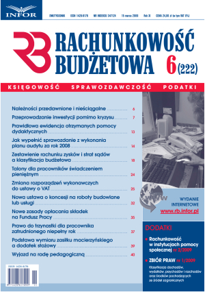 Rachunkowość Budżetowa
