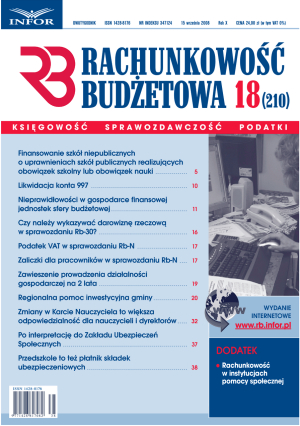 Rachunkowość Budżetowa