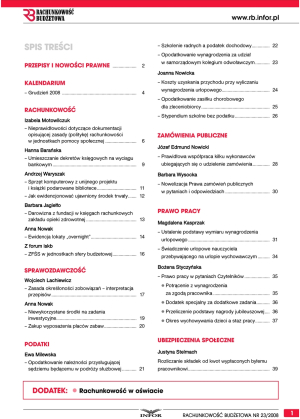 Rachunkowość Budżetowa
