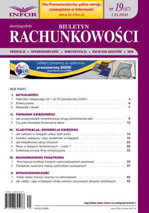 Biuletyn Rachunkowości