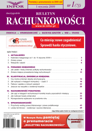 Biuletyn Rachunkowości