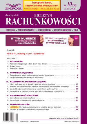 Biuletyn Rachunkowości