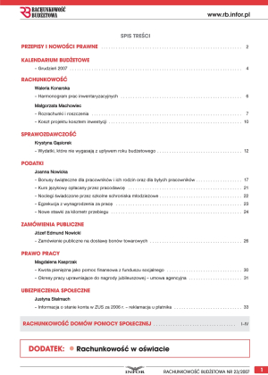 Rachunkowość Budżetowa