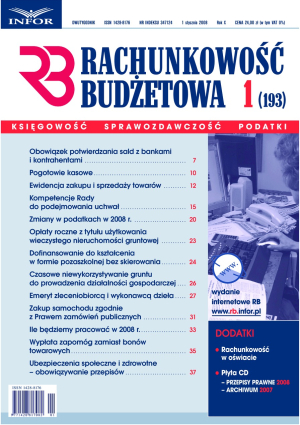 Rachunkowość Budżetowa