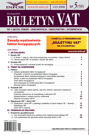 Biuletyn VAT